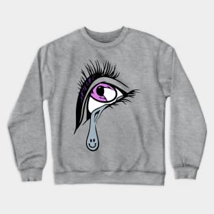 tears of happyness Crewneck Sweatshirt